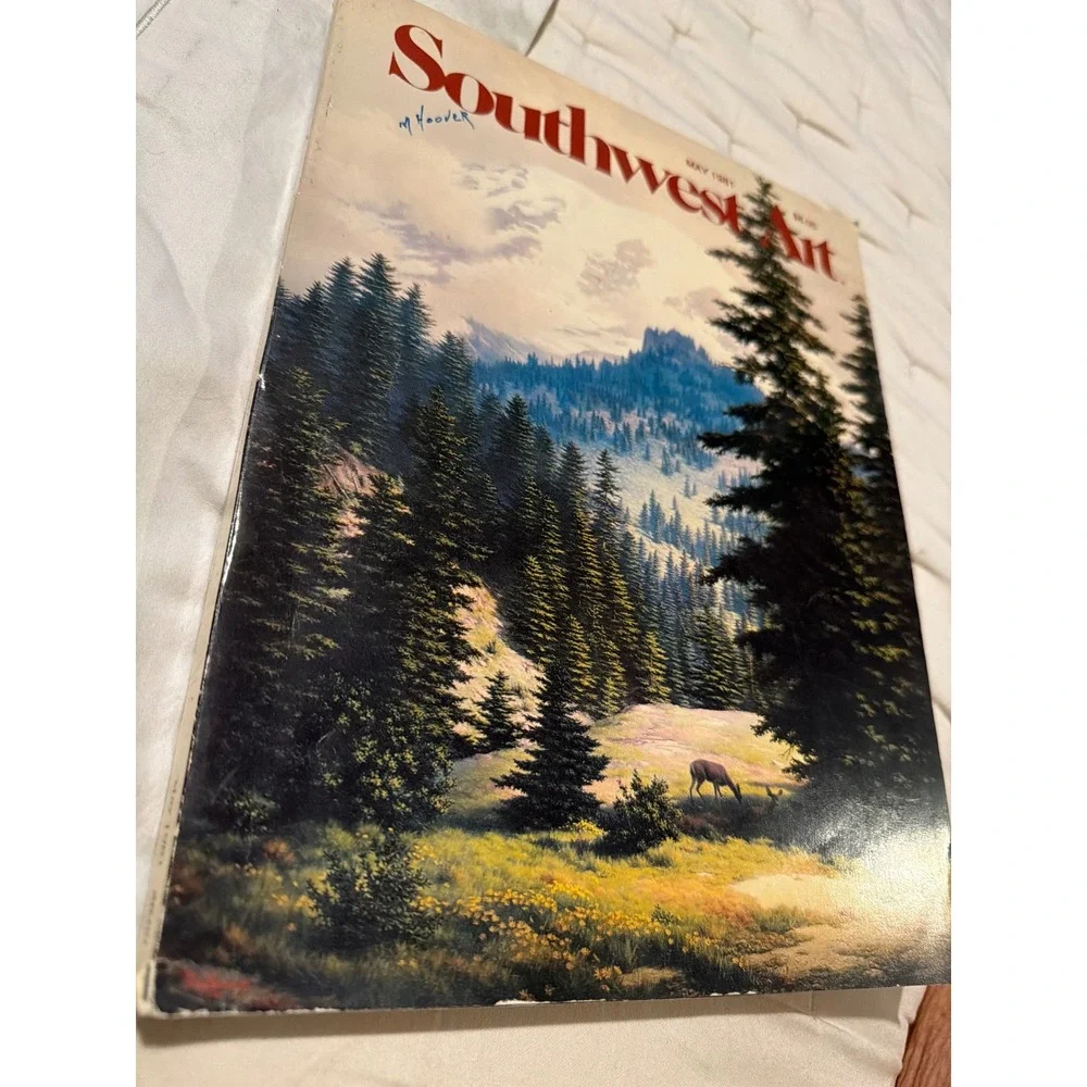 Southwest Art Magazine May 1981 Vintage Western Fine Art Collectible Journal